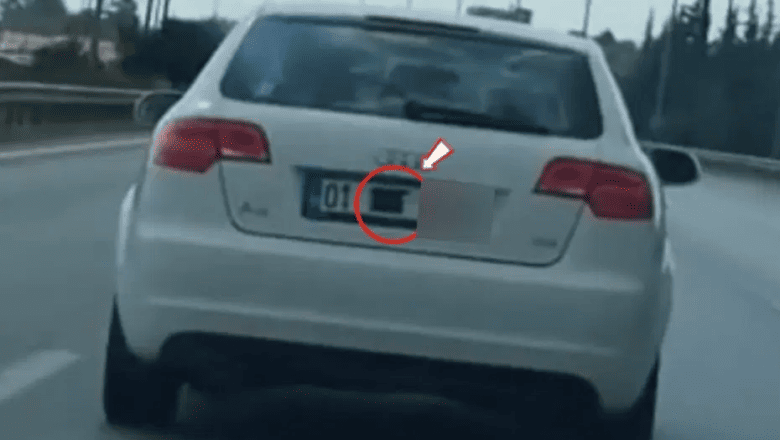 Otoyol Plaka Gizleme