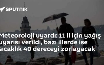 Sağanak uyarısı