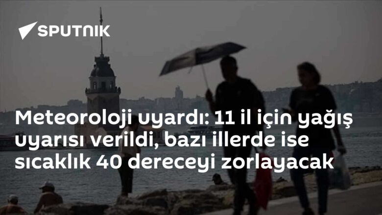 Sağanak uyarısı