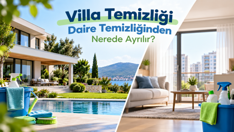 villa temizliği