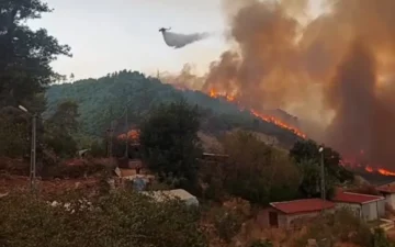 Serik yangını