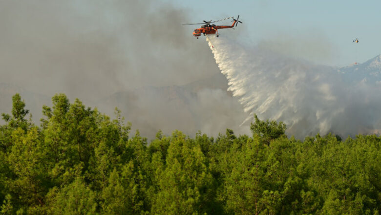 Antalya yangın